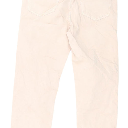 Marks and Spencer Women's Pink Cropped Slim Jeans Size 12