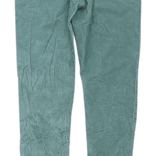 Marks & Spencer Slim Green Trousers Women Size 6