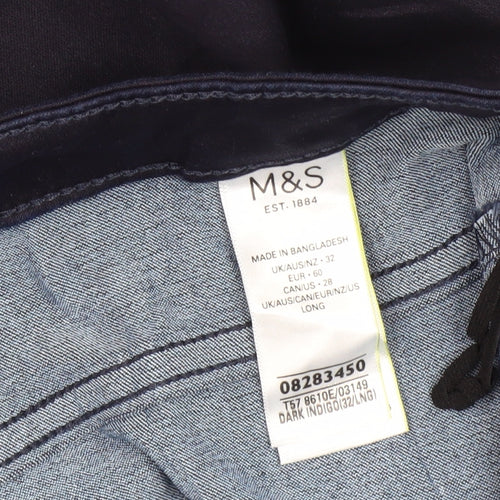 Marks and Spencer Women's Blue Skinny Jeans 32