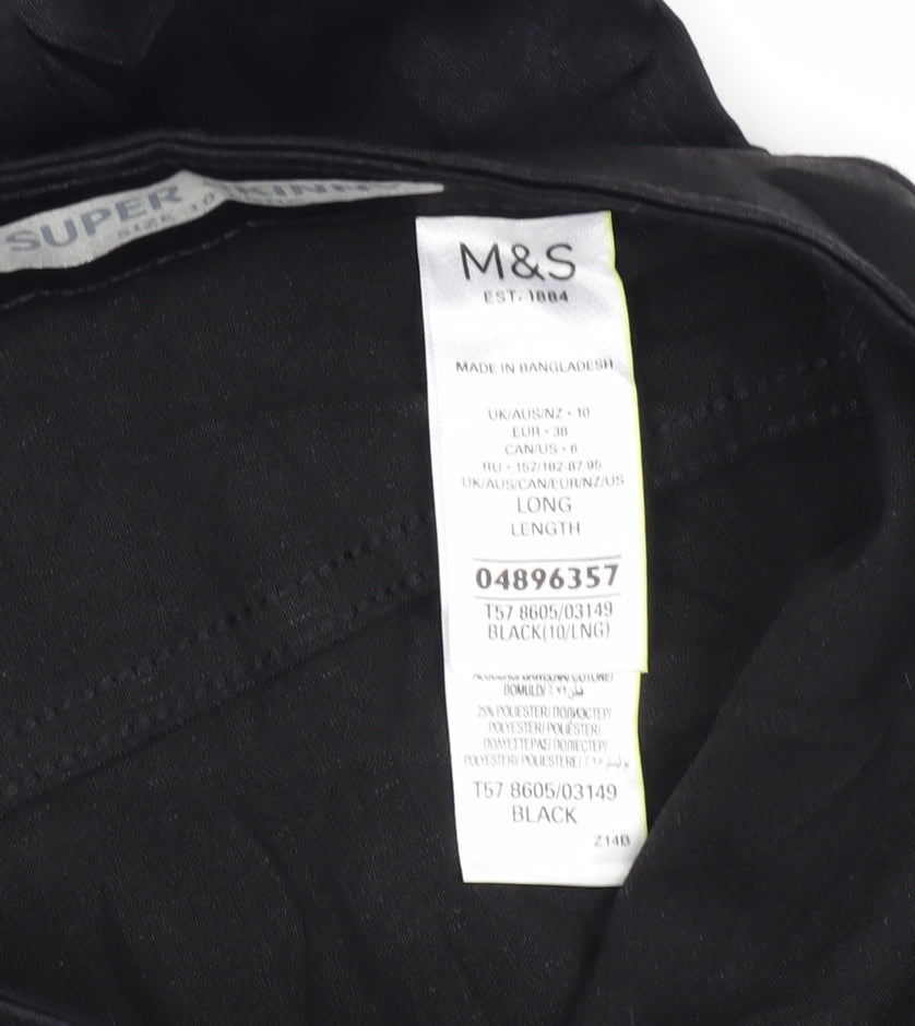 Marks and Spencer Women's Black Skinny Jeans Size 10