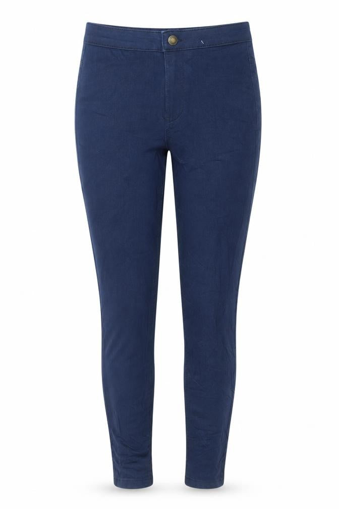 Front view of Marks & Spencer Women's Skinny Blue Jeans, size 6