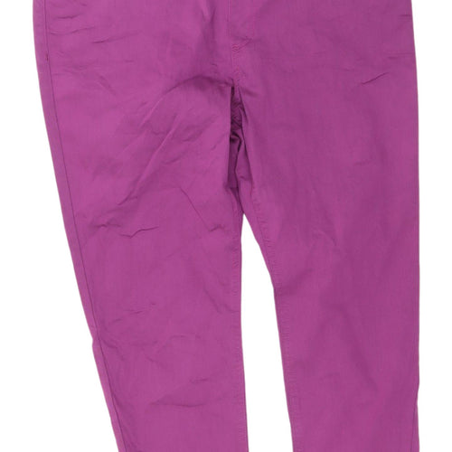 Marks & Spencer Women's Purple Cropped Jeans Size 18