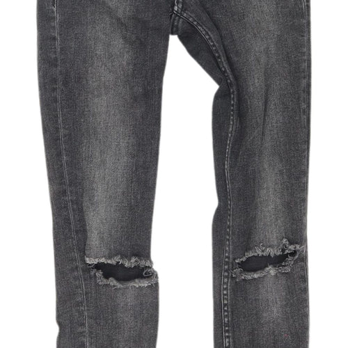 H&M Women's Black Super Skinny Ankle Jeans, Size 4