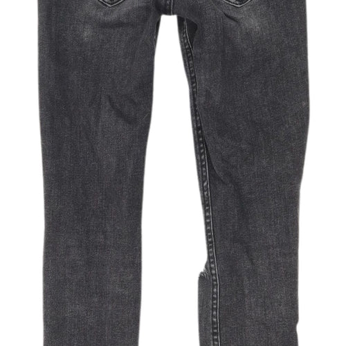 H&M Women's Black Super Skinny Ankle Jeans, Size 4
