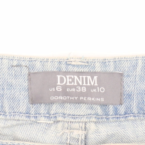 Dorothy Perkins Women's Blue Denim Shorts, Size 10