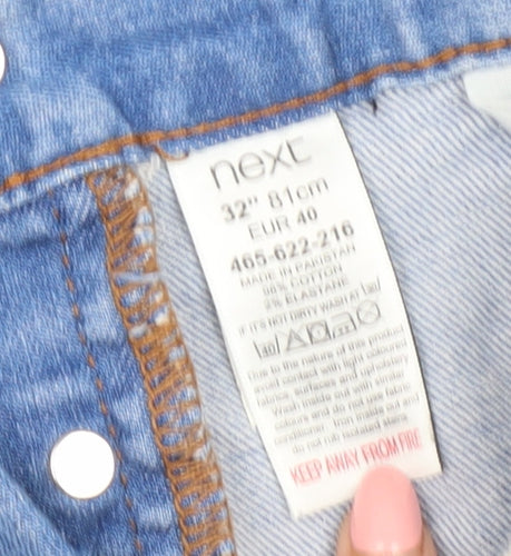 Next Men's Blue Slim Fit Chino Shorts Size 32