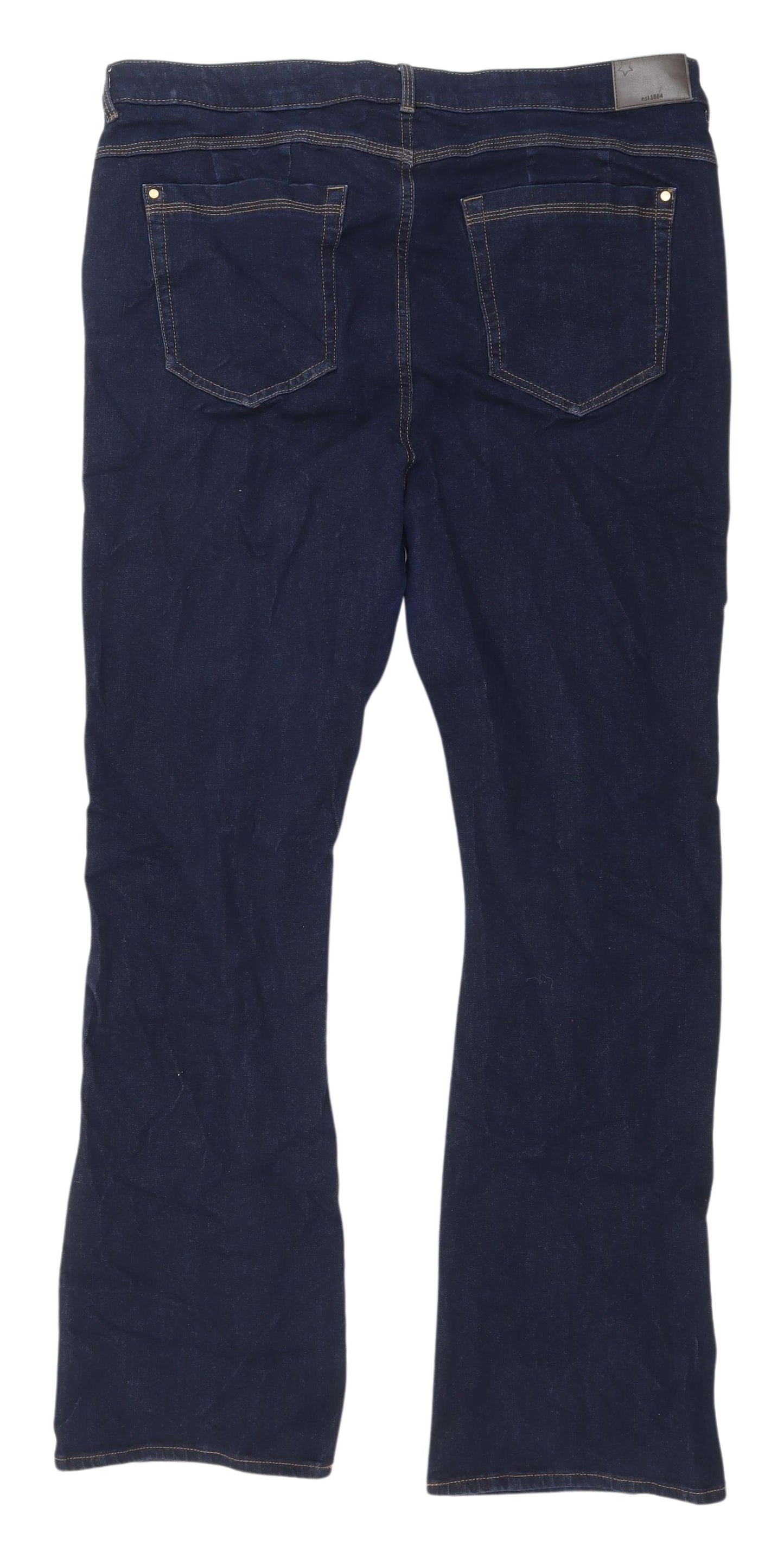 Marks & Spencer Women's Blue Flared Jeans Size 20