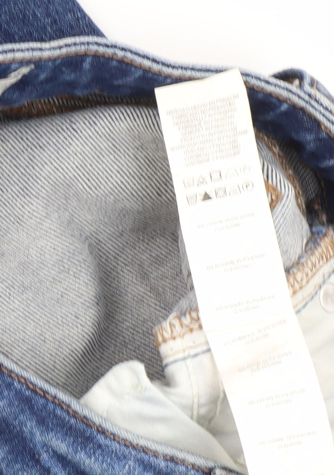 Denim Co Women’s Blue Distressed Skinny Jeans Size 6