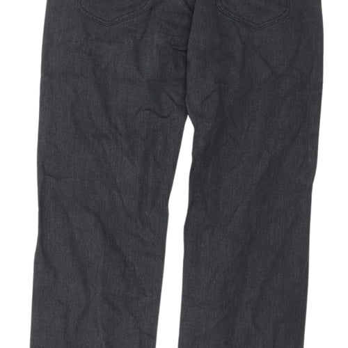 Next Men's Black Straight Leg Jeans 30R