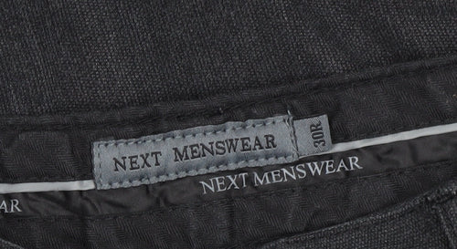 Next Men's Black Straight Leg Jeans 30R