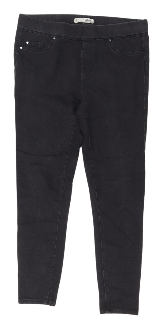 Denim Co. Black Women's Jegging Size 12 Slim Fit