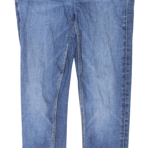 Marks and Spencer Blue Straight Jeans, Size 12