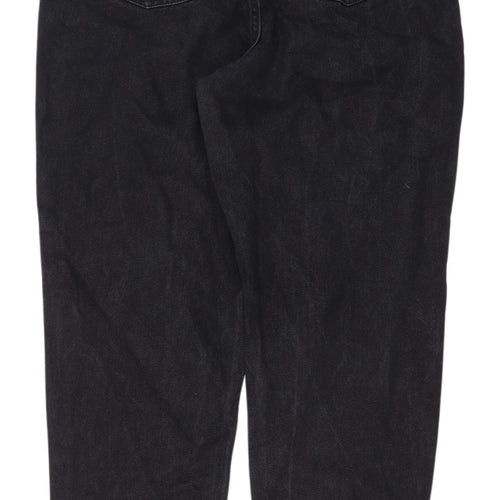 ASOS Design Women's Black Straight Leg Jeans Size 32