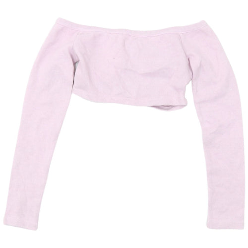 Zara Women’s Pink V-Neck Cardigan S