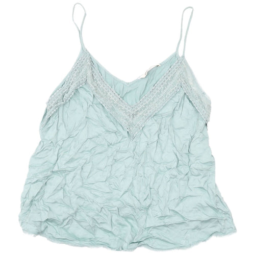 Stradivarius Women's Blue Camisole - L