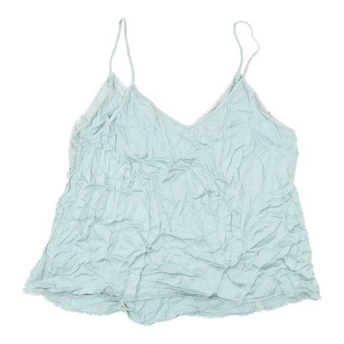 Stradivarius Women's Blue Camisole - L