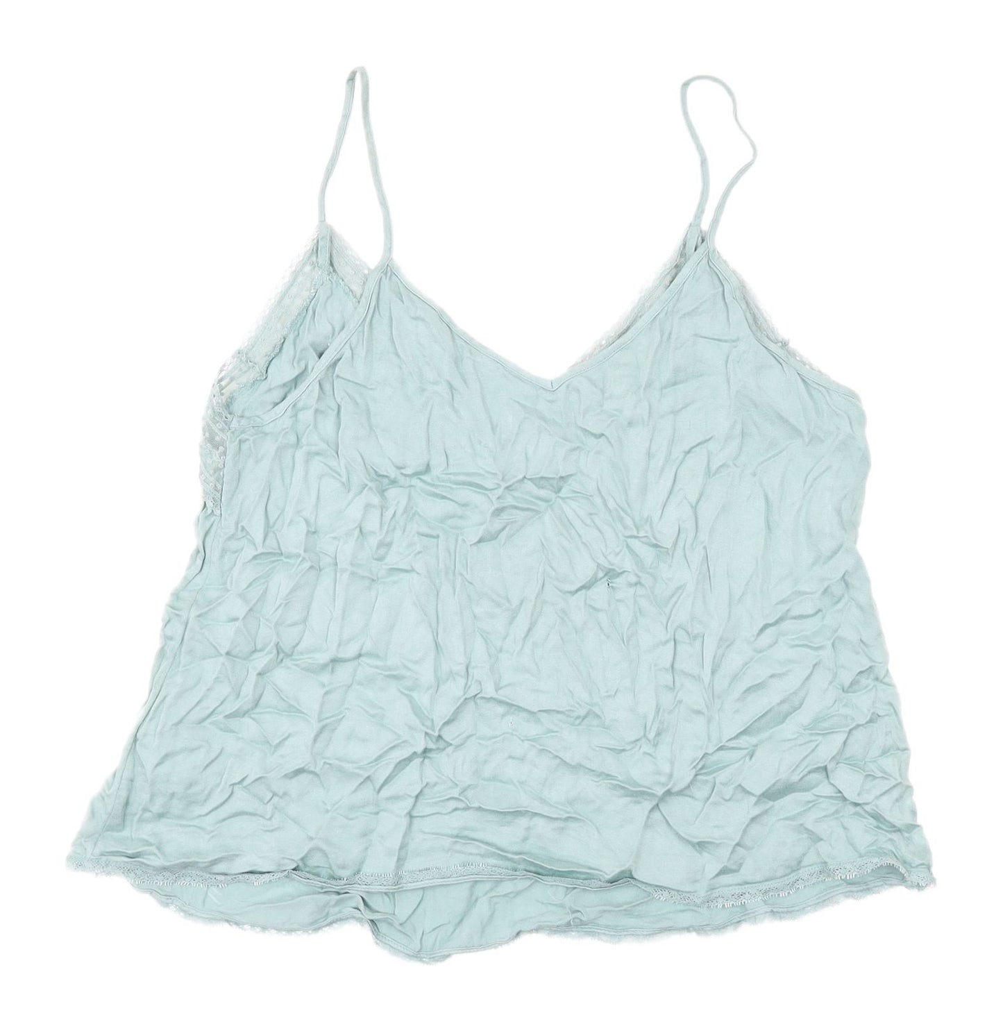 Stradivarius Women's Blue Camisole - L