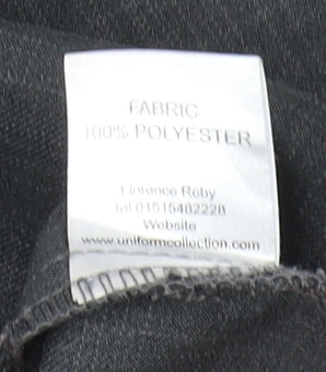 Florence Roby Grey Workwear Blouse, Size 14, Easy Care