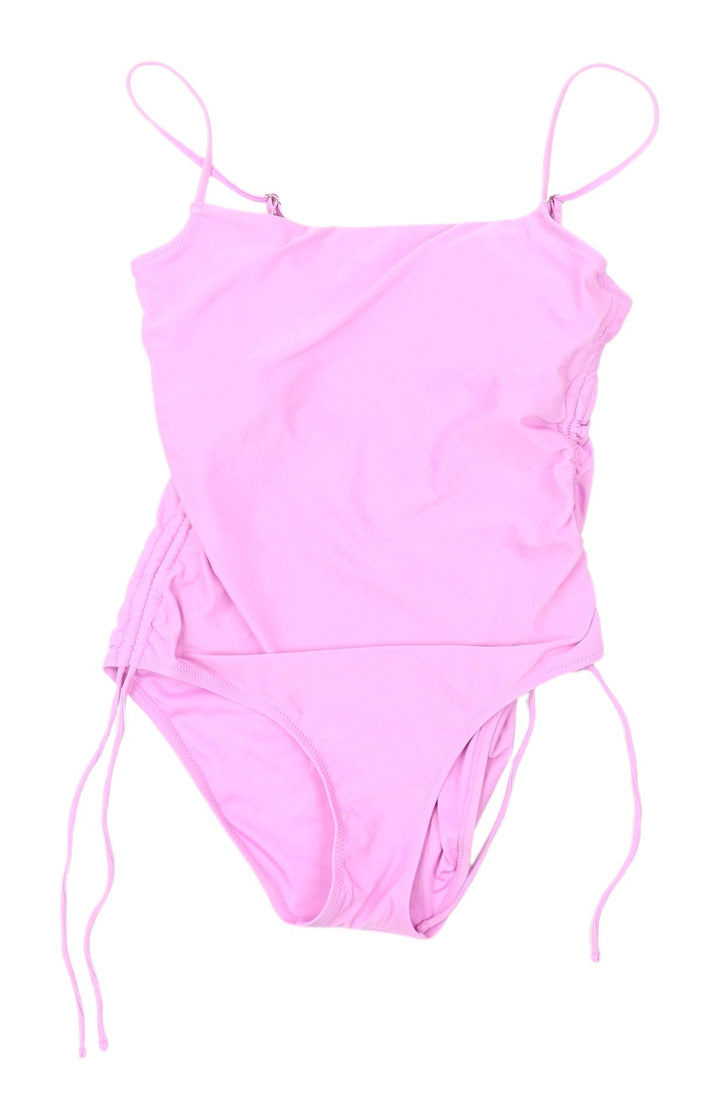 No Boundaries Women's Pink One Piece Swimsuit Size 8
