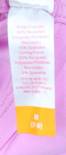 No Boundaries Women's Pink One Piece Swimsuit Size 8
