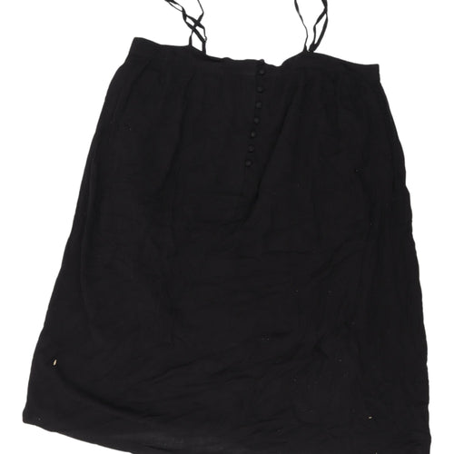 Saint Tropez Women’s Black Sleeveless Dress L