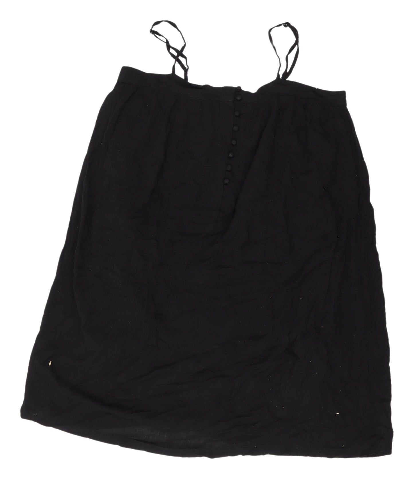 Saint Tropez Women’s Black Sleeveless Dress L