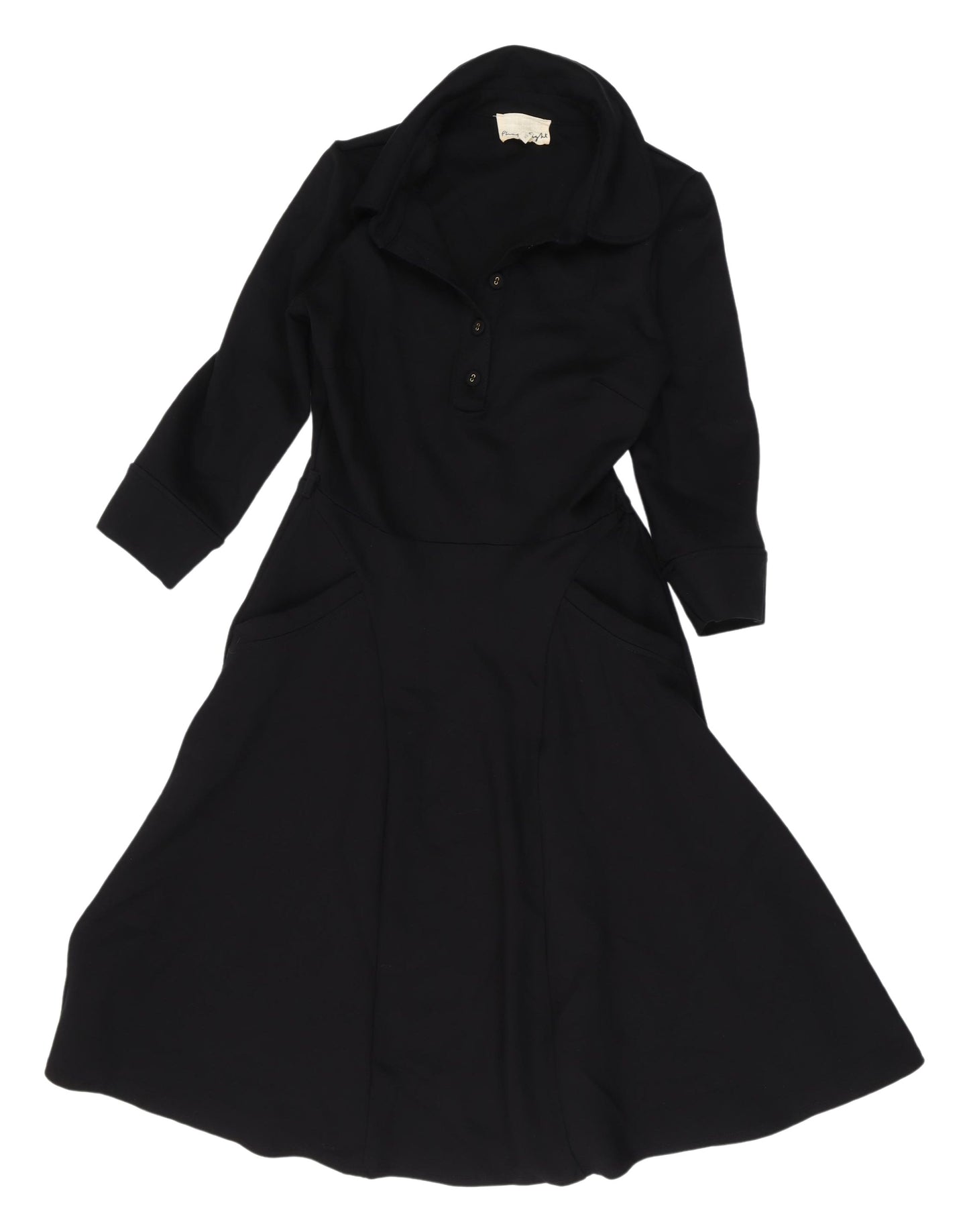 Phase Eight Women's Black Fit & Flare Dress - UK 10