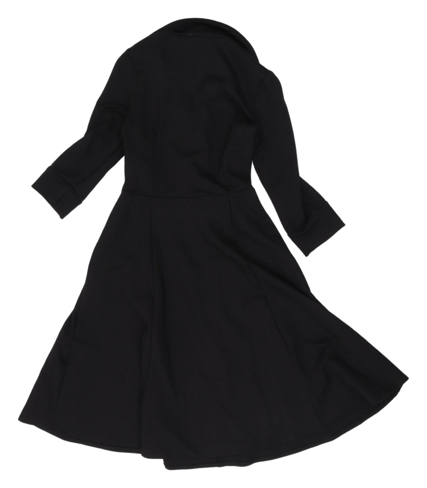 Phase Eight Women's Black Fit & Flare Dress - UK 10