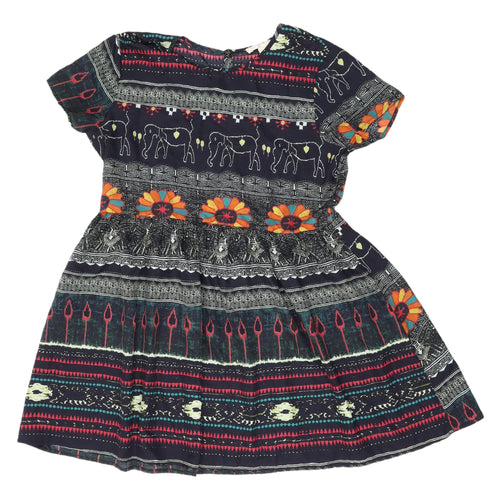 Staring At Stars Women's Multicoloured L Fit & Flare Dress