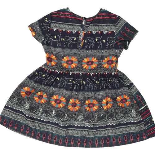 Staring At Stars Women's Multicoloured L Fit & Flare Dress