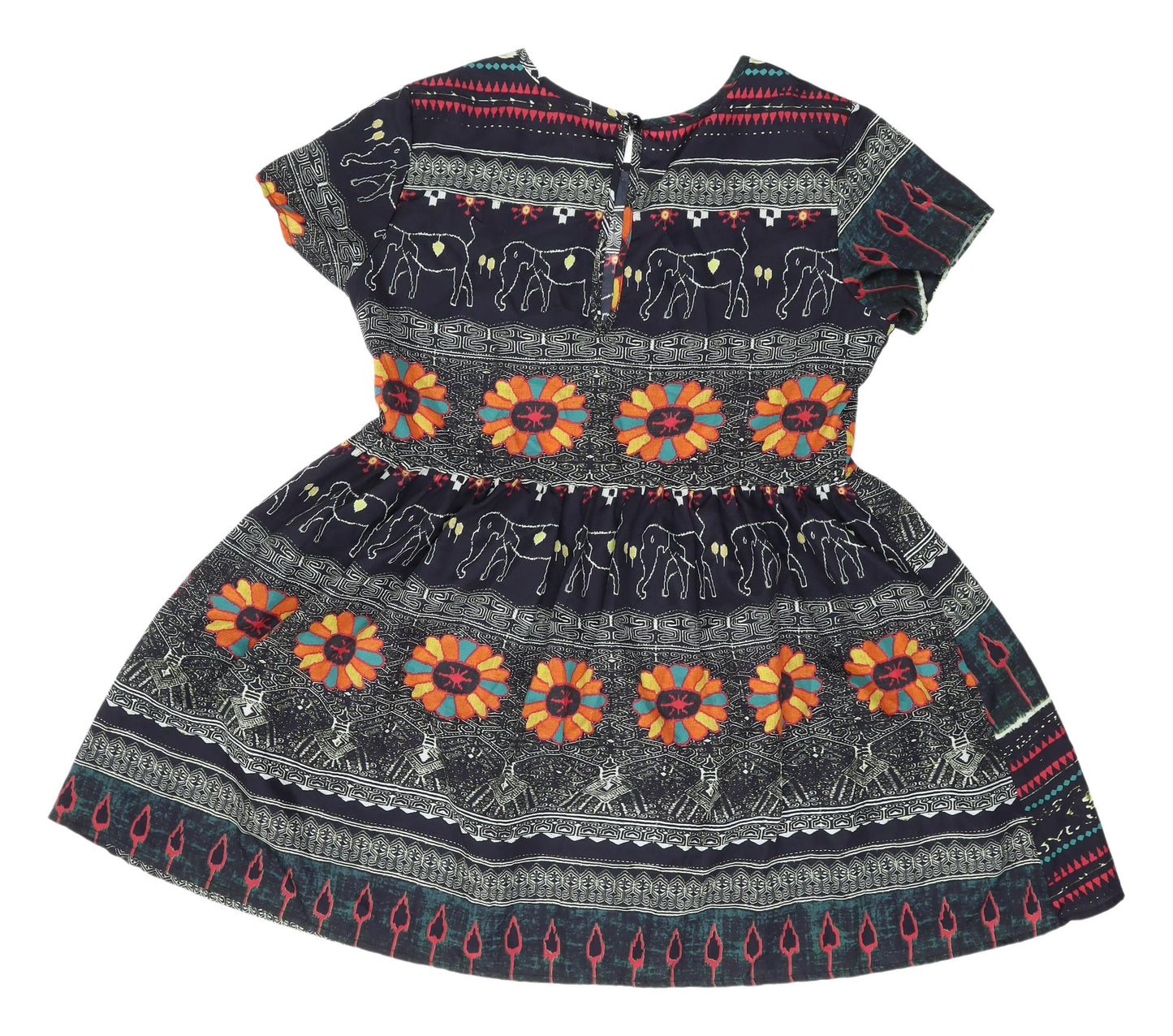 Staring At Stars Women's Multicoloured L Fit & Flare Dress