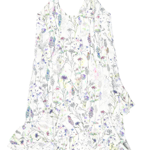 H&M Women's Multicoloured Floral Slip Dress