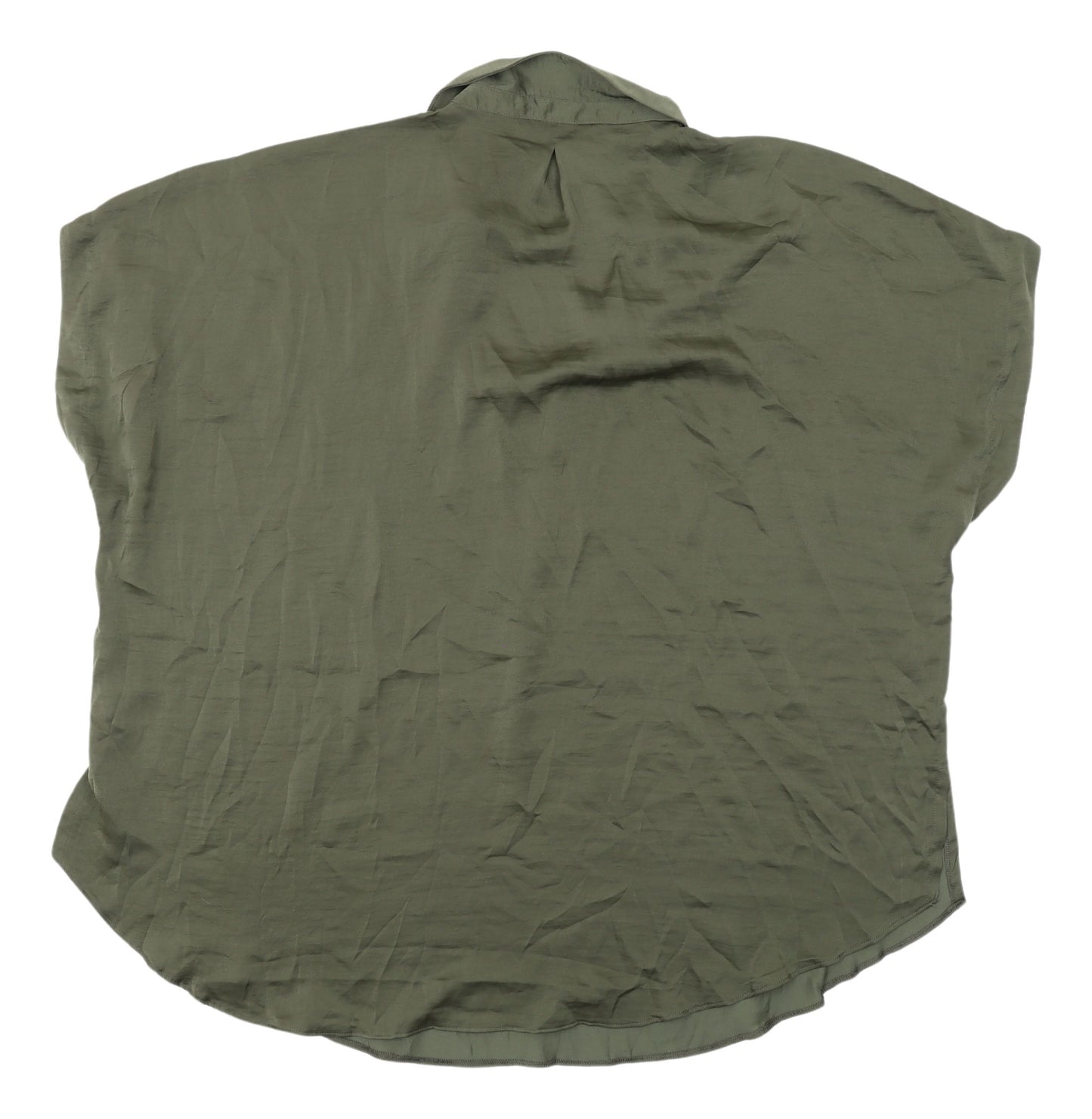 New Look Women's Green Collared Blouse Size 20