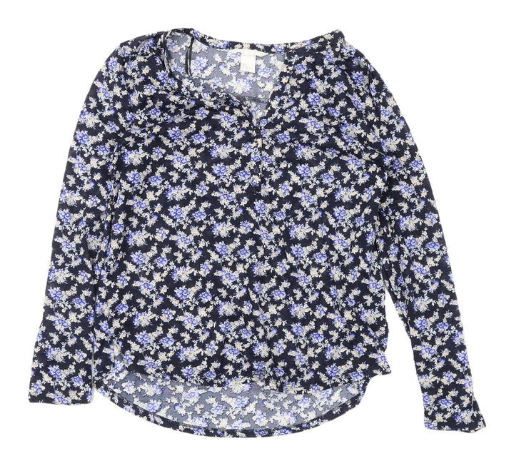 Floral Women's H&M Blouse Multicoloured Size 10