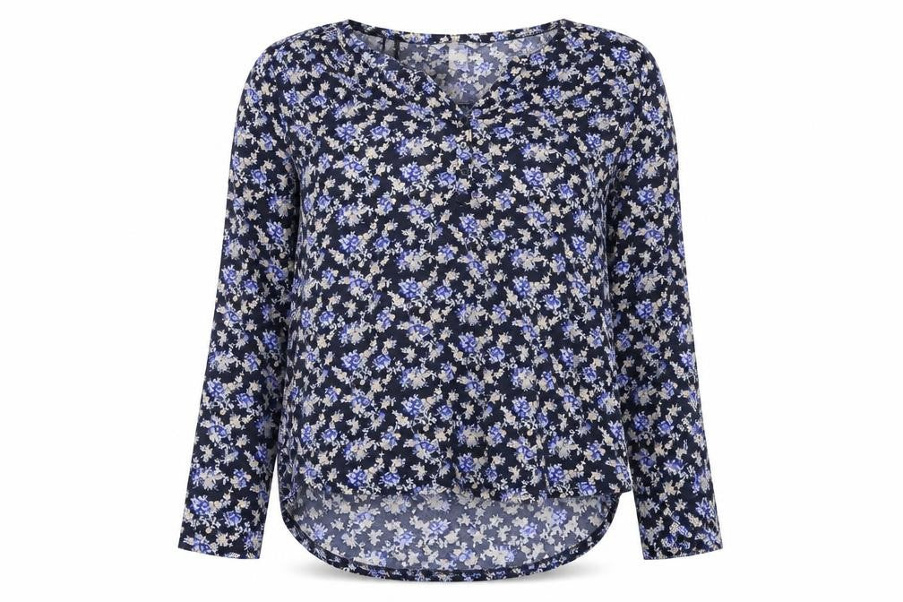 Front view of Floral Women's H&M Blouse Multicoloured, size 10