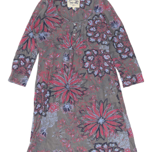 Monterey Women's Floral A-Line Dress, Size 14