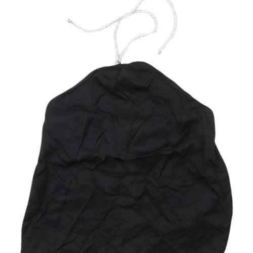 H&M Women's Black Halter Camisole Tank Top XS