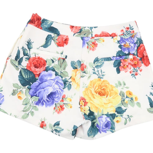 ASOS Women's Multicoloured Floral Wrap Shorts