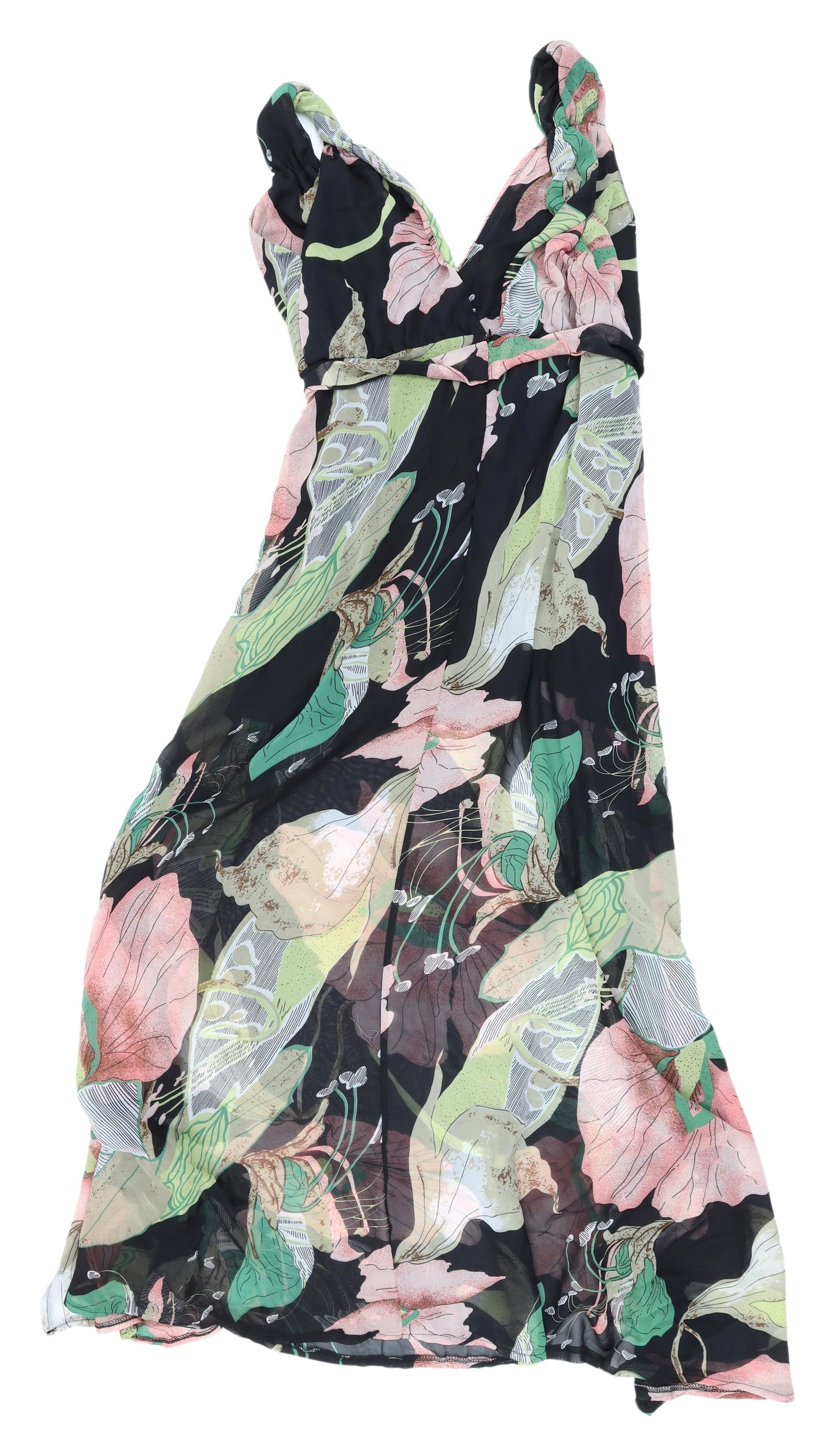 Girl In Mind Women's Floral Maxi Dress UK 12