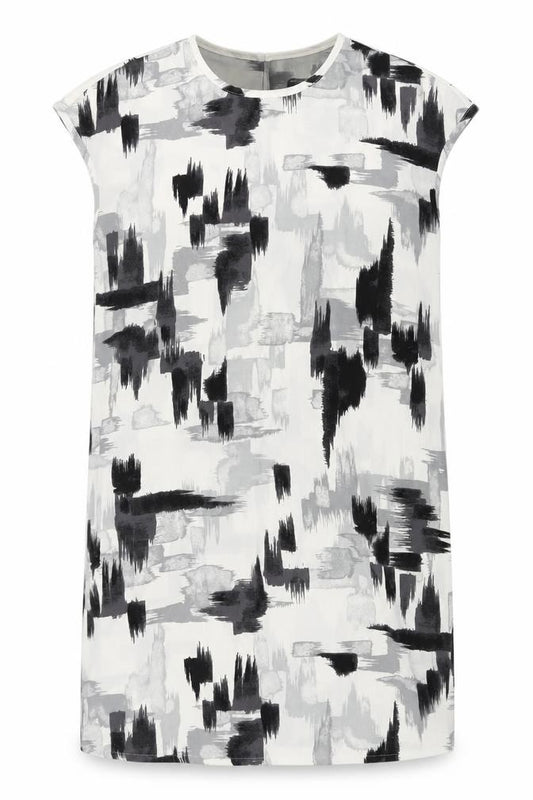 Front view of Next Women's Multicoloured Shift Dress, size 12