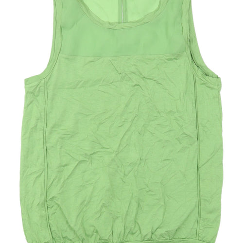 Next Women's Green Sleeveless Tank Top - Size 10