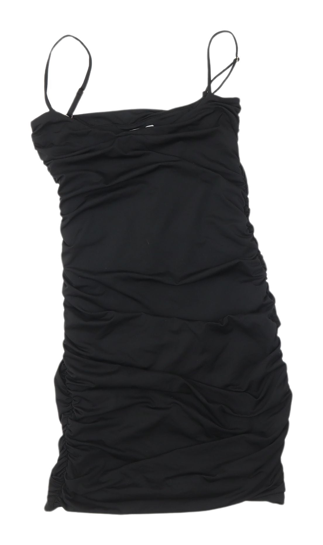 Oh Polly Women's Black Bodycon Dress Size 8