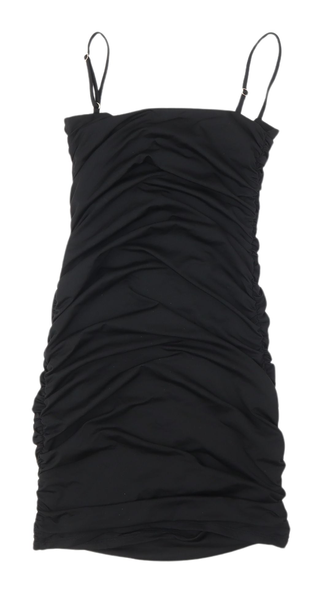Oh Polly Women's Black Bodycon Dress Size 8