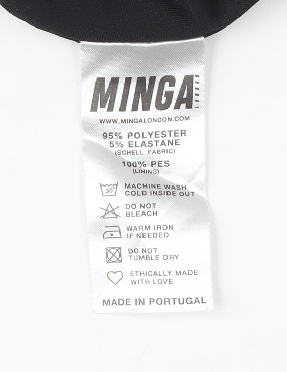 Minga London Black Cami Dress - Size 12, Sleeveless