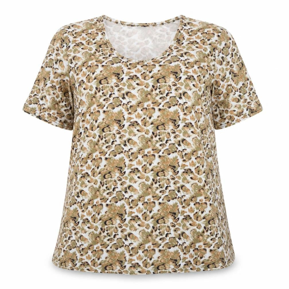 RP Women's Multicoloured Animal Print T-Shirt, Size 14-16