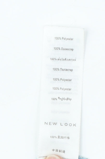 Cameo Rose Women's Blue Floral Tank Top Size 10