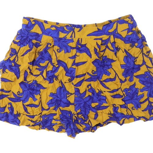 H&M Women's Multicoloured Culotte Shorts Size 8