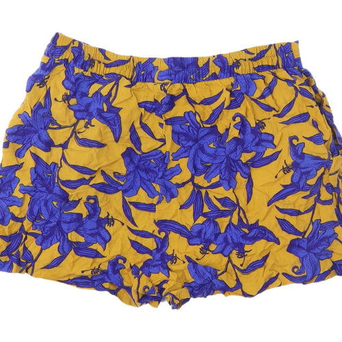 H&M Women's Multicoloured Culotte Shorts Size 8