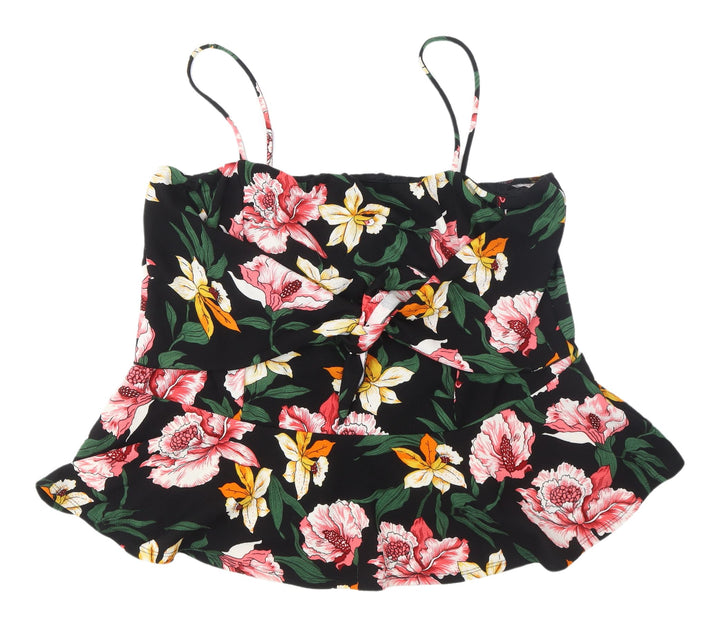 Charlotte Russe Women's Plus Multicoloured Floral Tank