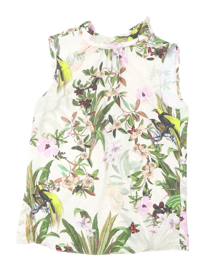 H&M Women's XS Multicoloured Floral Blouse